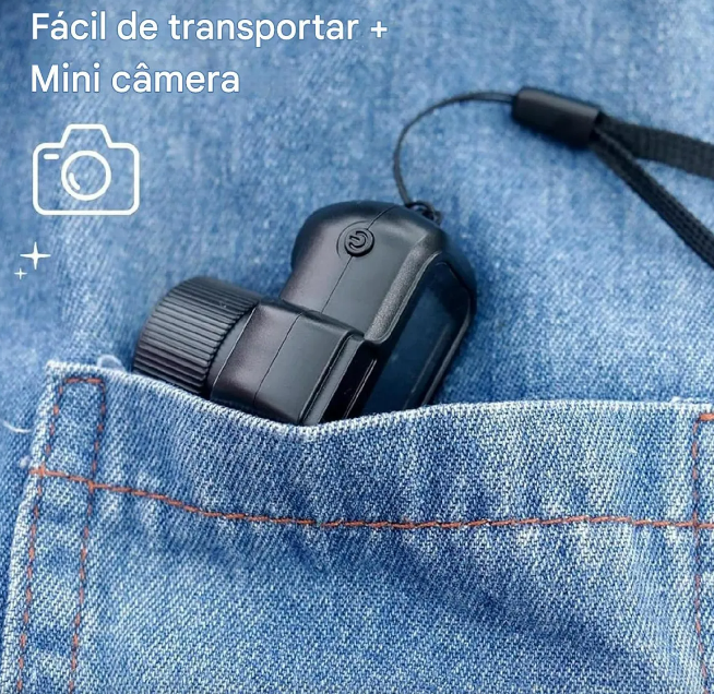 Mini Câmera Retro