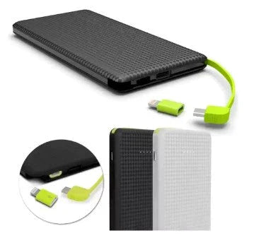 Carregador Portátil Universal - Power Bank 10.000mAh com Chip de Detecção de Tensão