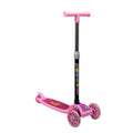 Patinete scooter infantil 3 rodas com led - Dobrável